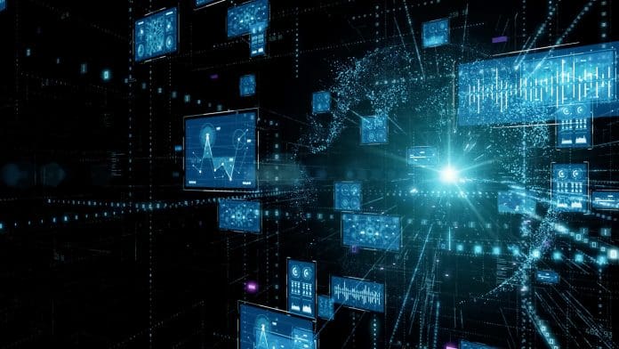 Digital transformation concept.