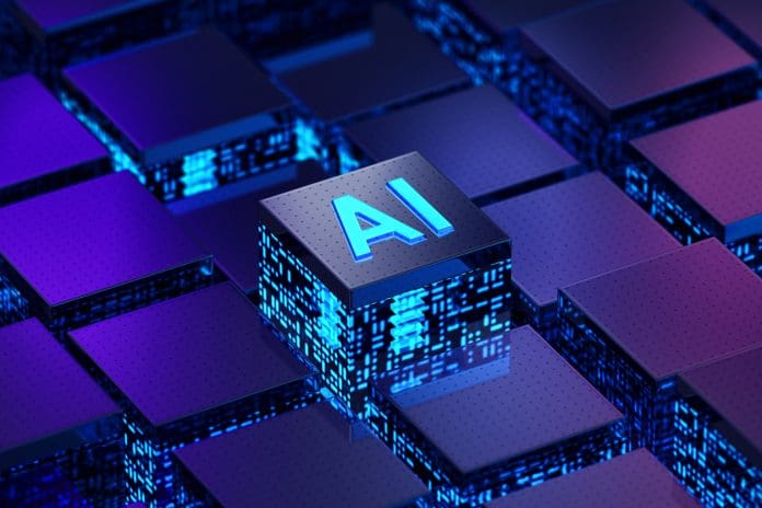 Artificial Intelligence.  Concept Artificial Intelligence. Concept Holcim to scale up AI in manufacturing operations
