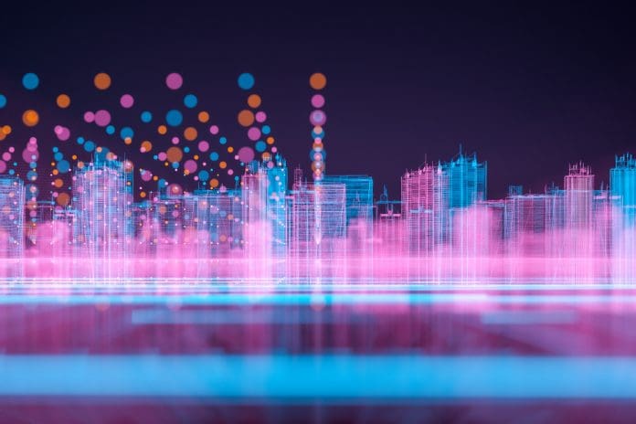 Abstract VR environment Built environment AI platform Augmenta has announced a partnership with BIM specialist ENG to provide automated electrical design modeling solutions for the construction industry.