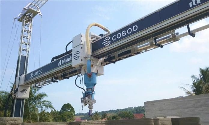 COBOD 2 The BOD3 3D Construction Printer