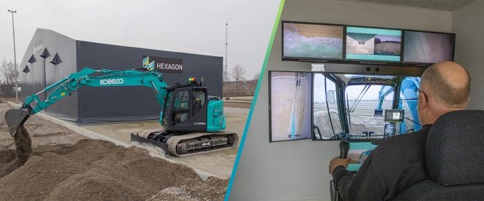 K-DIVE_PR_Visual Kobelco K-Dive remote operation system powered by Leica Geosystems and Xwatch