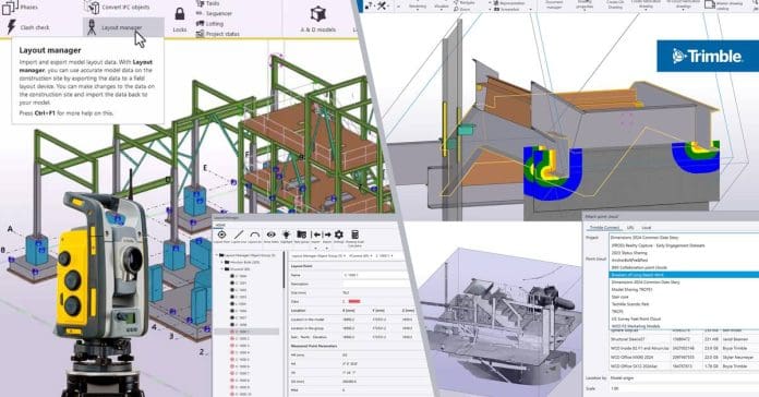 Social Media-Tekla2025-7.Tekla-Release-300dpi Trimble has unveiled the 2025 version of Tekla Structural Designer, its structural analysis and 3D design software for multi-material buildings