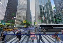 Bentley and Google partner to improve infrastructure through asset analytics An example of how Bentley’s Blyncsy technology can be used with Google Street View imagery to detect roadway issues and assets, from potholes and crosswalk paint condition to street signs and traffic lights. (Photo: Bentley Systems)